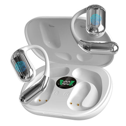 Tuzwa AI Translator Earbuds – Real-Time Voice Translation, 144 Languages, Bluetooth 5.3, Noise Cancelling & Smart Display