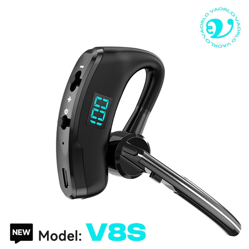Tuzwa Bluetooth 5.3 Wireless Earphones with LED Display – Noise Isolating Earbuds with Up to 30H Battery Life for Calls & Music