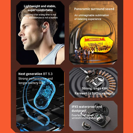 Tuzwa AI Translator Earbuds – Real-Time Voice Translation, 144 Languages, Bluetooth 5.3, Noise Cancelling & Smart Display