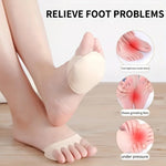 Tuzwa Invisible Metatarsal Foot Pads for High Heels – Soft Non-Slip Ball of Foot Cushions for Forefoot Support & All-Day Comfort