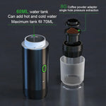 Portable Espresso Coffee Maker | Wireless 3-in-1 Portable Espresso Machine with 20-Bar Pressure & USB Rechargeable Design for Travel, Car & Home