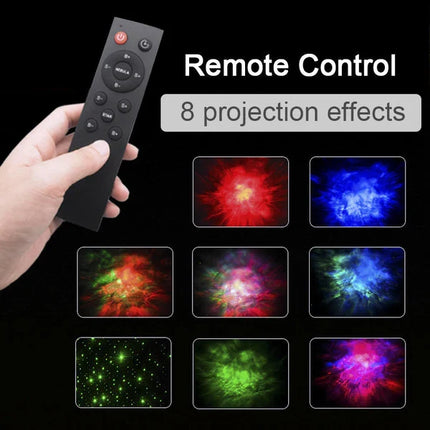 Astronaut Galaxy Projector with Remote, Nebula Projector with 8 Fog Effects