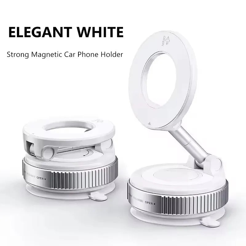 Tuzwa 360° Magnetic Car Phone Mount | Universal Air Vent Phone Holder with Strong Magnetic Grip for iPhone, Samsung & Android