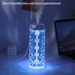 Tuzwa 400ML USB Essential Oil Diffuser with RGB Light – Compact Portable Aroma Humidifier for Home, Office & Car