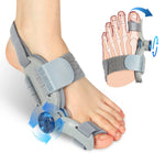 Tuzwa Adjustable Rotating Toe Separator – Big Toe Alignment Bunion Splint & Pedicure Foot Care Tool for Daily Comfort