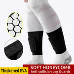 Tuzwa Mini Football Shin Guards – 18cm Lightweight Soft Shell Soccer Shin Pads, Comfortable Elastane & Nylon Leg Protection, Ages 13+