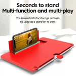 Tuzwa 12-Inch Phone Screen Magnifier – Portable Smartphone Screen Amplifier for Videos, Movies & Mobile Viewing