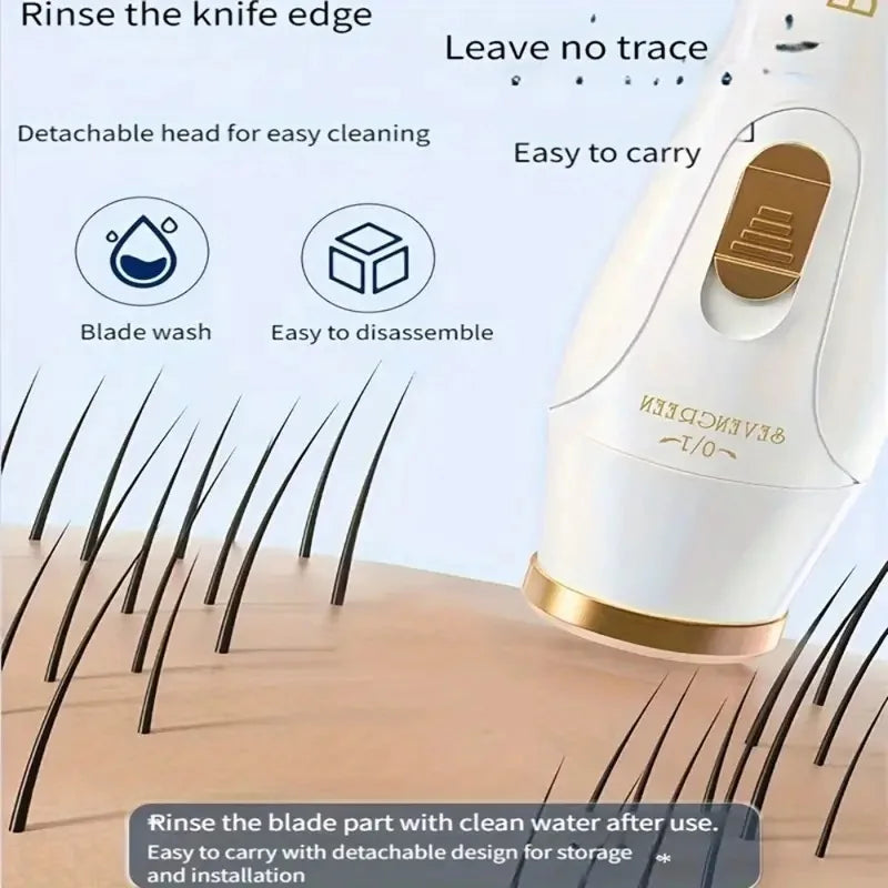 Tuzwa Electric Shaver for Women – USB Rechargeable Cordless Hair Removal Device with Adjustable Settings for Quick Personal Grooming