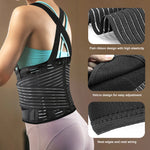 Tuzwa Heavy Duty Back Brace for Lifting – Adjustable Lower Back Support Belt for Men & Women, Work, Gym & Sports