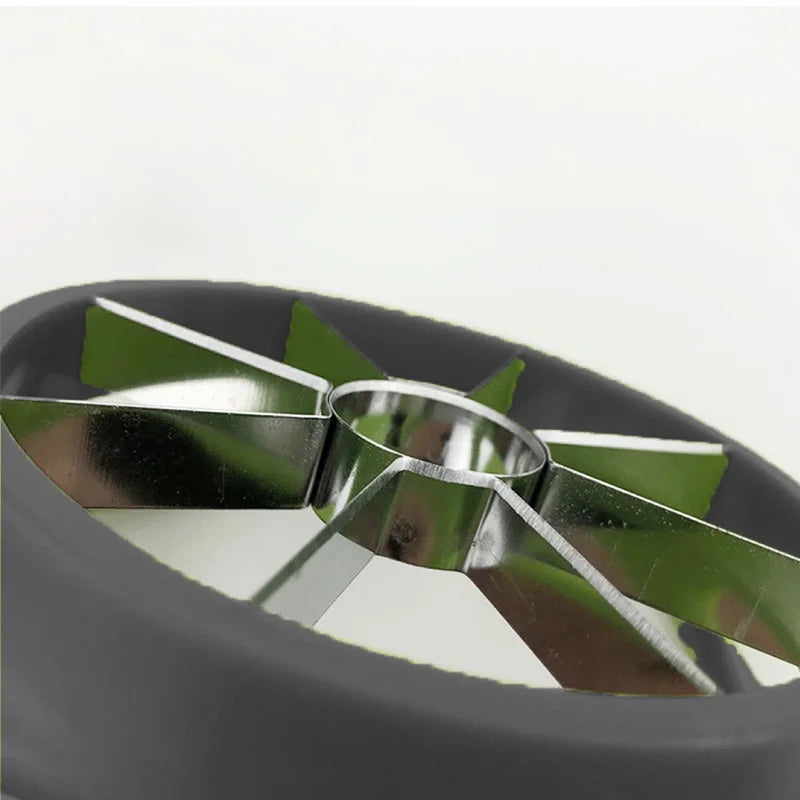 Tuzwa Premium Stainless Steel Apple Slicer & Corer | 8-Blade Fruit Cutter for Fast, Even Apple Slices & Easy Food Preparation