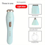 Tuzwa Electric Shaver for Women – USB Rechargeable Cordless Hair Removal Device with Adjustable Settings for Quick Personal Grooming