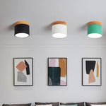 Scandinavian Macaron LED Ceiling Light with 3-Color Switchable Feature | Compact Design for Ambient Illumination 1