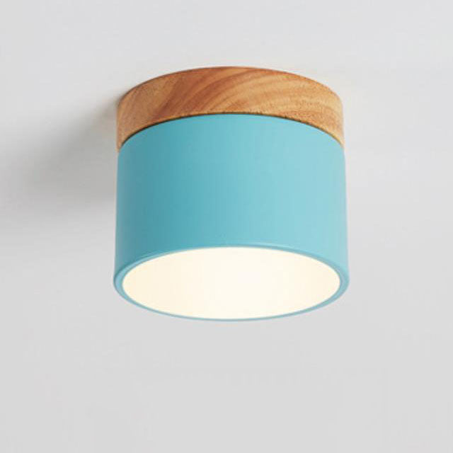 Scandinavian Macaron LED Ceiling Light with 3-Color Switchable Feature | Compact Design for Ambient Illumination 11