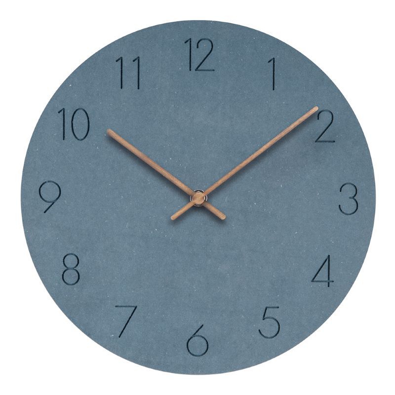Scandinavian Style | Minimalist Wall Clock with Silent Mechanism | Elegant Home Decor for Tranquil Spaces 0