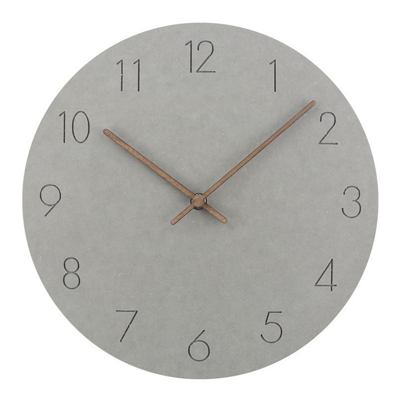 Scandinavian Style | Minimalist Wall Clock with Silent Mechanism | Elegant Home Decor for Tranquil Spaces 5
