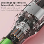 Tuzwa Wireless Hair Trimmer & Clipper – USB Type-C Rechargeable Cordless Electric Hair Clipper with Precision Blades & Built-In Battery