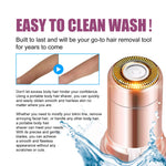 Tuzwa Electric Facial Hair Remover for Women – Portable Lipstick Face Shaver with Battery-Powered Compact Metal Design
