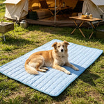 Tuzwa Extra Large Dog Cooling Mat – Breathable XL Pet Bed Mat, Machine Washable Summer Cooling Bed for Large Dogs & All Breeds