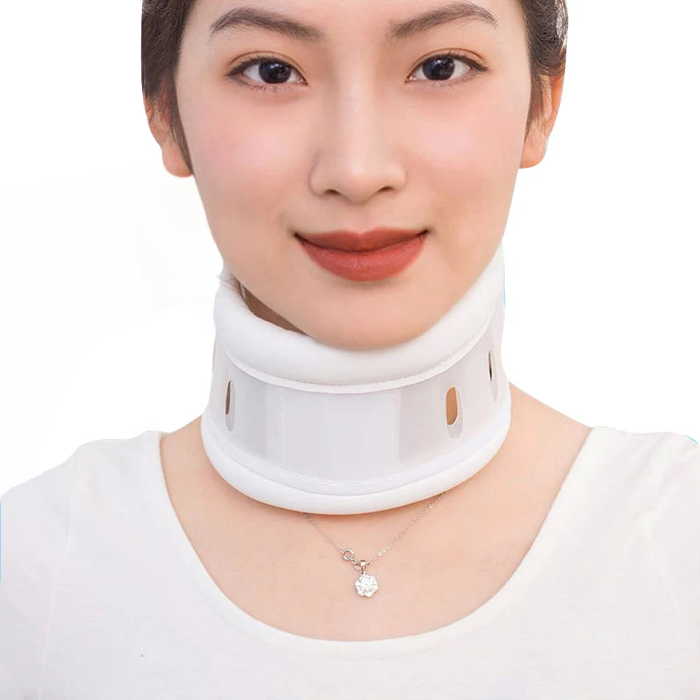 Tuzwa Adjustable Cervical Support Collar – Lightweight Breathable Neck Brace with Comfortable Support for Daily Wear