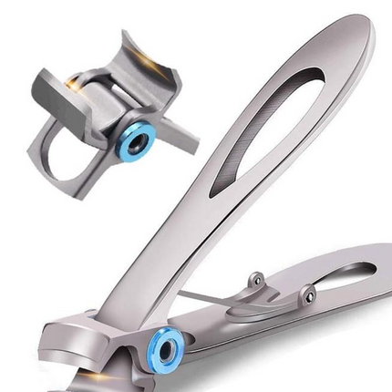 Nail Clippers for Thick Nails, Wide Jaw Toenail Clippers for Ingrown Toenails, Large and Small Toe Nail Clippers Set