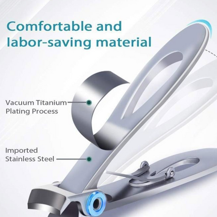 Nail Clippers for Thick Nails, Wide Jaw Toenail Clippers for Ingrown Toenails