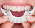 Tuzwa Removable Snap-On Teeth Cover – Reusable Polypropylene Cosmetic Dental Cover with Flexible No-Adhesive Fit