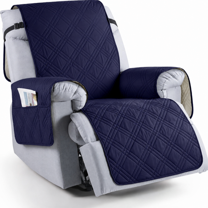 Recliner Chair Cover, Five Layer Microfiber Armchair Slipcover for Pets – image 14
