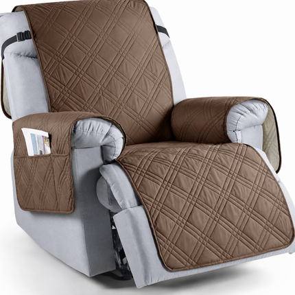 Recliner Chair Cover, Five Layer Microfiber Armchair Slipcover for Pets – image 6