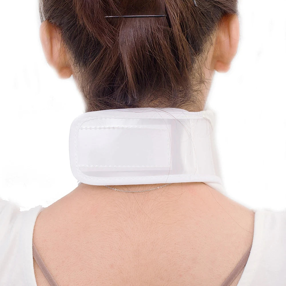 Tuzwa Adjustable Cervical Support Collar – Lightweight Breathable Neck Brace with Comfortable Support for Daily Wear