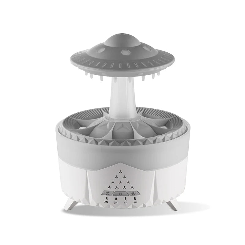 Tuzwa 350ML Mini USB Humidifier & Remote Control – Compact Aromatherapy Humidifier for Bedroom, Desk & Office