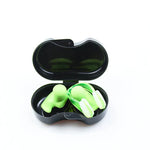 Tuzwa Swimming Earplugs – Waterproof Reusable Silicone Ear Plugs for Swimming & Diving, Comfortable Noise Reduction Earplugs