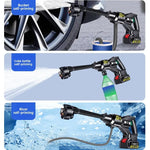 Tuzwa Cordless Pressure Washer – Rechargeable Battery Powered Portable Car Washer for Vehicle & Outdoor Cleaning