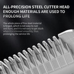 Tuzwa Dog Hair Clippers – Rechargeable Low Noise Cordless Dog Grooming Trimmer, Lightweight Electric Pet Clippers for Home Grooming
