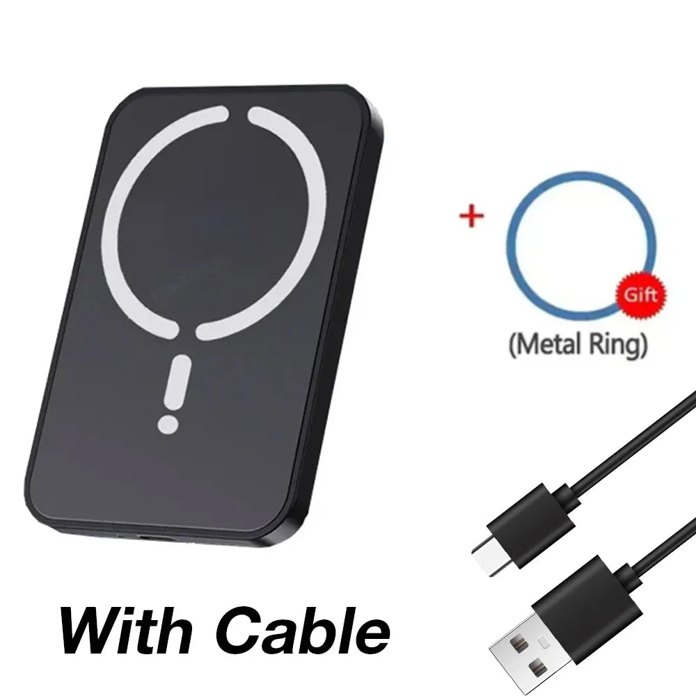 Tuzwa Magnetic Wireless Car Charger | 15W Fast Charging Air Vent Phone Mount for iPhone 17, 16, 15, 14, 13 & 12 Series