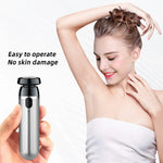 Tuzwa Mini Electric Shaver for Men – Rechargeable Portable Metal Electric Razor with Close Shave Design, Fast Charging & Easy Cleaning