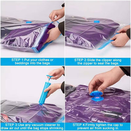 Vacuum Seal Bags, Vacuum Bags for Clothes and Comforters
