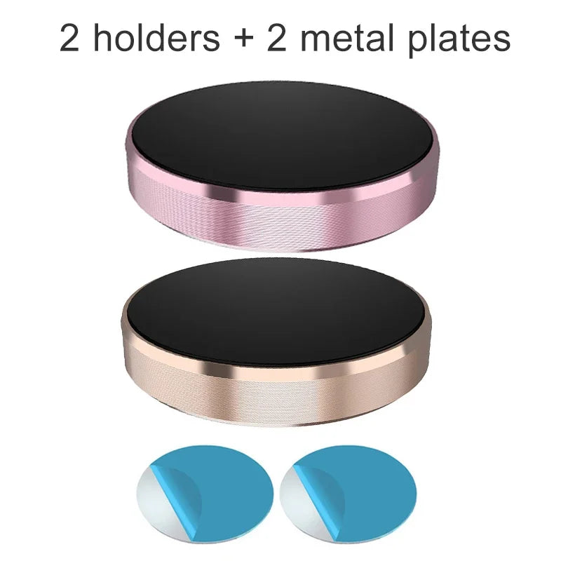 Tuzwa Universal Magnetic Car Phone Mount | Dashboard & Windshield Holder with Powerful Magnetic Grip for iPhone, Samsung, Xiaomi & Android