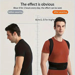 Tuzwa Posture Corrector for Men & Women – Invisible Adjustable Back Support Belt, Lightweight Breathable Posture Brace for Adults