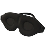 Tuzwa 3D Contoured Sleep Eye Mask – Light Blocking Ergonomic Sleeping Mask, Soft Breathable Polyester Rayon Eye Cover for Travel & Rest