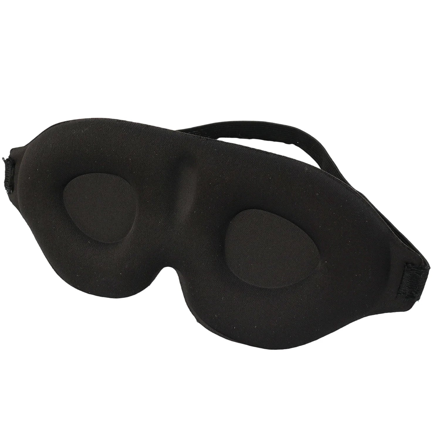 Tuzwa 3D Contoured Sleep Eye Mask – Light Blocking Ergonomic Sleeping Mask, Soft Breathable Polyester Rayon Eye Cover for Travel & Rest