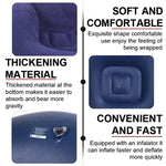 Tuzwa Large Inflatable Sofa Chair – Portable PVC Lounge Chair, Comfortable Inflatable Lounger for Bedroom, Living Room, Patio & Relaxation