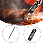 Digital Food Thermometer | Instant Read Meat Thermometer with LCD Display | Accurate Cooking Thermometer for BBQ, Grilling & Kitchen Use
