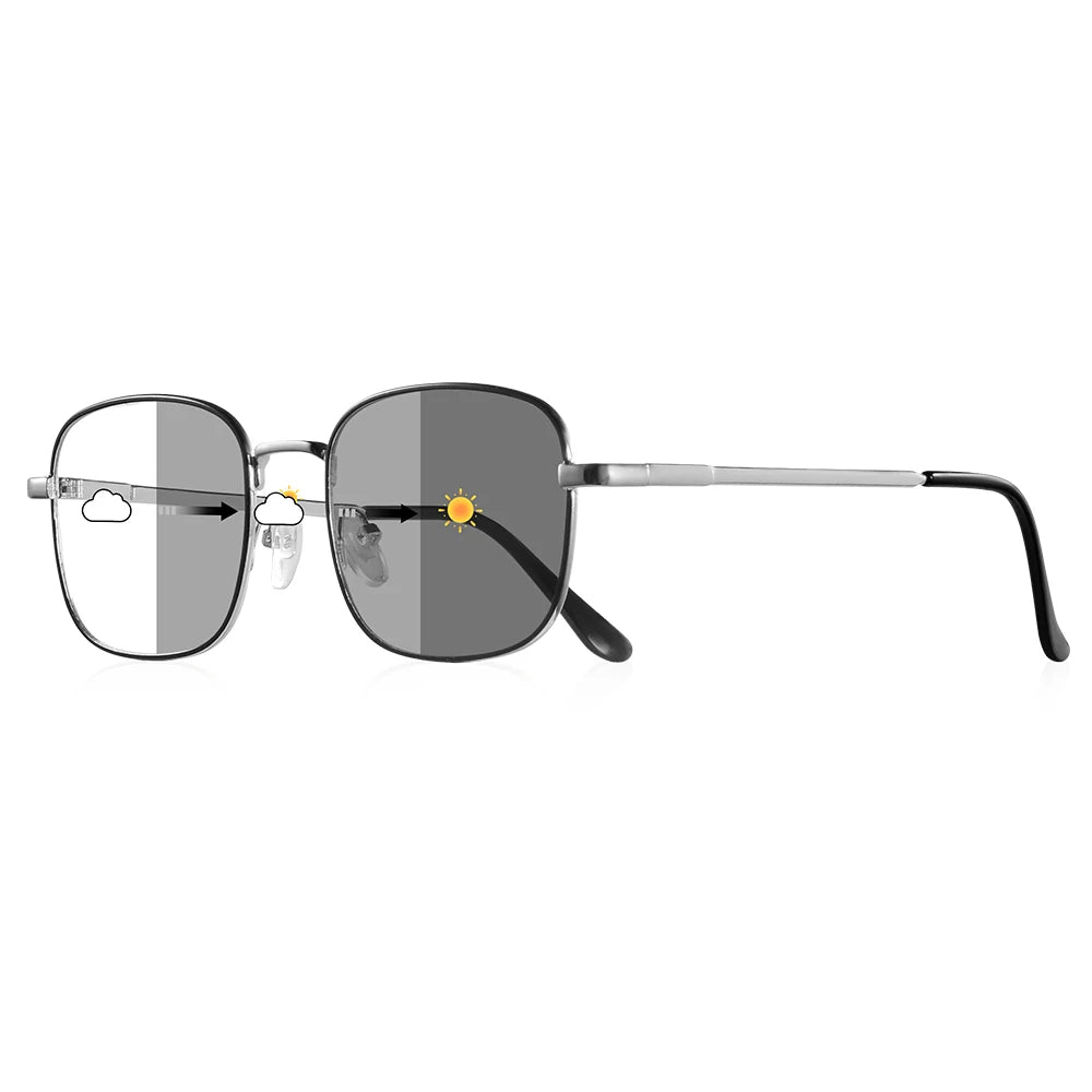 Tuzwa Photochromic Sunglasses for Men & Women – UV400 Lightweight Outdoor Sunglasses for Driving, Cycling & Travel