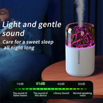 Tuzwa Volcano Aroma Diffuser & Ultrasonic Humidifier with Color Changing Light – USB Compact Essential Oil Diffuser for Home & Travel