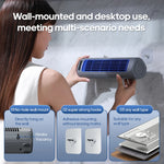 Tuzwa Rechargeable Desk Fan – 3-Speed Portable Cooling Fan with Wall-Mountable Design for Bedroom, Office, Home & Travel