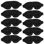 Tuzwa 3D Memory Foam Sleep Eye Mask – Light Blocking Contoured Sleeping Mask with Adjustable Fit, Soft Breathable Travel Eye Cover