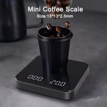 Tuzwa Digital Coffee Scale with Timer & LED Display | Precision Espresso Scale for Pour Over, Espresso & Home Brewing