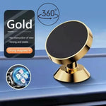 Tuzwa Universal Magnetic Car Phone Mount | Dashboard & Windshield Holder with Powerful Magnetic Grip for iPhone, Samsung, Xiaomi & Android
