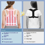 Tuzwa Adjustable Posture Corrector for Men & Women – Lightweight Breathable Upper Back Support Brace for Everyday Posture Support