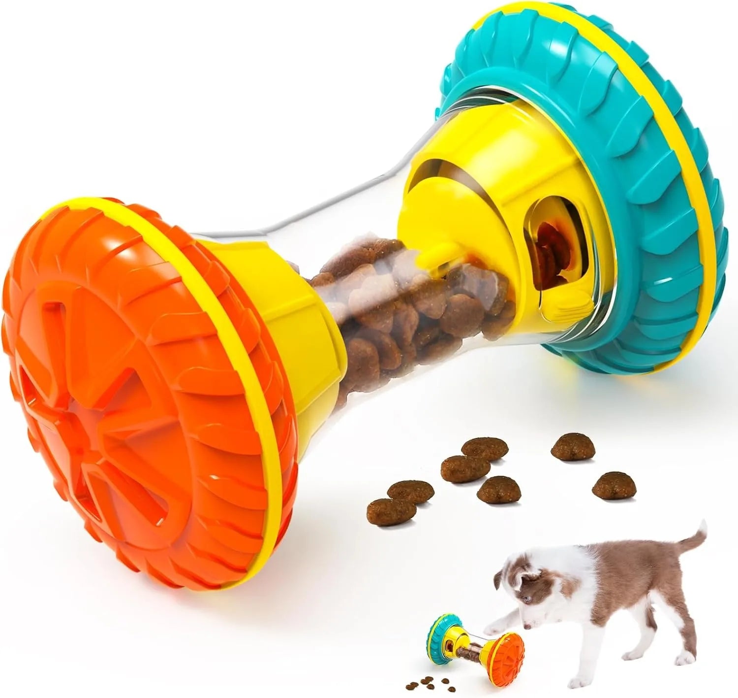 Tuzwa | Interactive Dog Puzzle Toy | IQ Training Treat Dispensing Dog Toy for Mental Stimulation, Slow Feeding & Boredom Relief